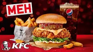 KFC Stuffing Tower Review (Christmas Burger)