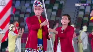 Upacara pembukaan Sukan Olimpik Tokyo 2020 MALAYSIA SQUAD