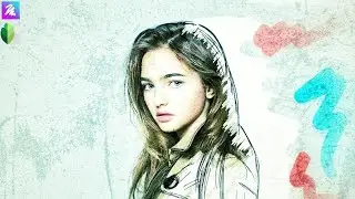The Power Of The Sketch | Make Photographer Combines Effect Use Picsart And Snapseed