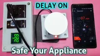 Delay on Timer Circuit to Protect Your Home Appliance in Hindi