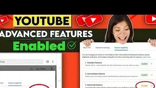 Pending Youtube Advance Features || Enable Youtube Advance Features || Video Verification || 