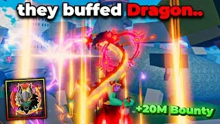 They Buffed Dragon And it's Actually INSANE Now! (Blox Fruits)