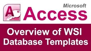 Overview of Microsoft Access Database Templates