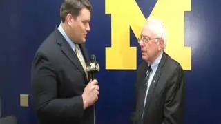NBC 24 goes one-on-one with Sen. Bernie Sanders
