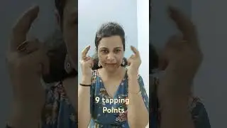 Learn 9 tapping points to reduce stress #eft #efttappingcoach #stress #emotions