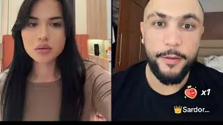 DINA VA SARDOR GANGSTER TIK TOK LIVE  батл дахшат шарт 18+💥