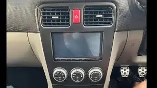 Subaru Forester 2007 Sti Sg9 Centre Dashboard Fascia Restoration