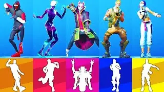 Эволюция сезонных танцев в Fortnite (Глава 1, сезон 1 - Глава 2, сезон 4)