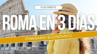 🏛️ ROMA en 3 DÍAS | El Mejor ITINERARIO para tu Viaje ✈️ en 2025 ✅