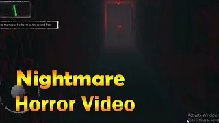 Nightmare horror video