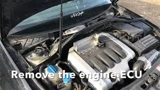 Audi EDC16 95320 immo off / displays SAFE on dashboard and is not starting