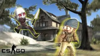 ИГРАЕМ В ПРЯТКИ НА КАРТЕ SAFEHOUSE В CS GO. SODAEFFECT ЛОВИТ ГЛЮКИ. ИЛИ ГЛЮКА :D