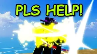 Toxic Player BEGS me to Help him Awaken Light.. (Blox Fruits)