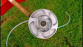 HOW TO CUT WET & THICK GRASSES USING ORDINARY NYLON LINES