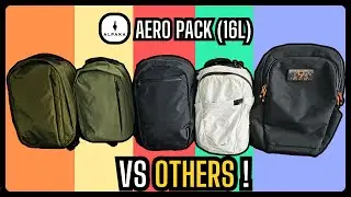 🆚ALPAKA Aero Pack 16L : How Does It Compare? (vs Matador Refraction, Alpaka Metro & Bravo)
