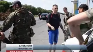 Боевики на блокпосту между Донецком и Марьинкой угрожают убить водителя