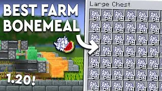 Minecraft BEST BONEMEAL FARM 1.21 - NEW - 2200~20000 PER HOUR!