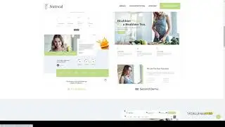 Nutrical - Health and Diet WordPress Theme dietitian wellness Easy Create Website