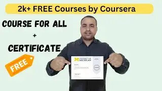 2023 में Coursera पर 2k+ कोर्स के साथ खुद को Upskill करें - With Certificate 100%  FREE 🔥🔥