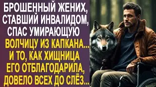 Брошенный жених спас волчицу из капкана. И то, как хищница его отблагодарила, довело всех до слёз...