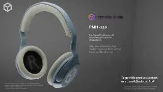 Polymotion Studio Headphone 3d Model in Blender | EDOBA | Polymotion Studio