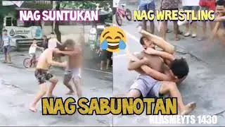 Suntukan na nauwi sa sabunutan😅😁