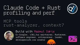 Build with Naz : Claude Code + Rust profiling and perf