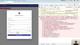 ReactJS: 15-11 Validation: Retype Password