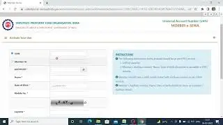 PF Activation In Telugu || How to Activate PF || How to activate UAN || How to login PF through UAN