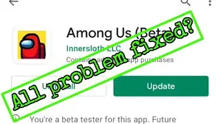 Among us problem fixed in new update? something went wrong creating your account. (explained)