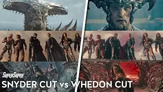 Zack Snyder's Justice League Comparison with Original Version | SuperSuper