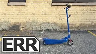 Daymak Photon Solar Electric Kick Scooter Video Review