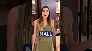 Inglês no shopping!
