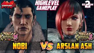 T8 – ARSLAN ASH (Anna Williams) vs NOBI (Dragunov) – Tekken 8 High Level Gameplay
