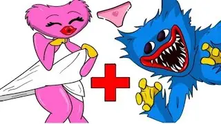 KISSY MISSY + HUGGY WUGGY = ??? \\ FNF ANIMATION \\ FRIDAY NIGHT FUNKIN