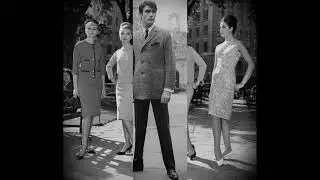 Мода 60-х годов. Показ мод / Fashion of the 60s. Fashion show