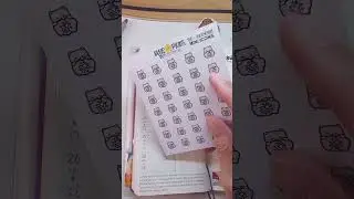 How to use these mini icon sticker to stay organized