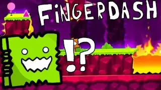 Geometry dash Fingerdash level by RobTop