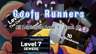 Goofy Runners - Level 1 - 10 | Mobile [Roblox]