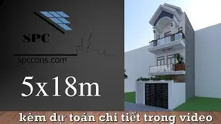 Nhà phố 5x18m