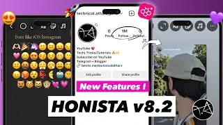 Honista 8.2 🎉 New AI feature | Full iOS Instagram for Android 🔥