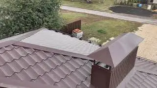 Снегозадержатели BORGE 25x45x3м Установка.