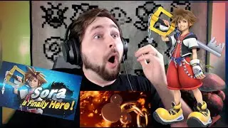 Super Smash Bros Ultimate Sora Reaction & Commentary!