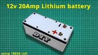 How to make 12v diy lithium ion battery || 12v lithium ion battery kaisay banaey