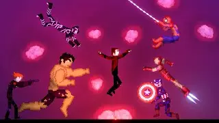 Avengers VS Scarlet Witch in People Playground