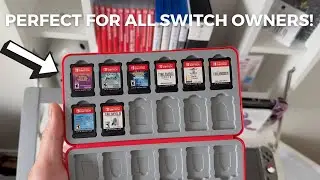 PERFECT ACCESSORY FOR ALL SWITCH OWNERS! Nintendo Pokedex Red Switch Game Case @tech.addiction