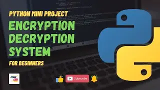 #15 Encryption Decryption System | Python Mini Project | Jr. Eternal