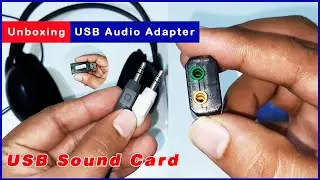 USB Audio Adapter | USB Sound Card