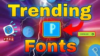 Trending fonts For video editing 