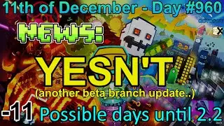 Daily Geometry Dash 2.2 Update: Day 960. the decay.